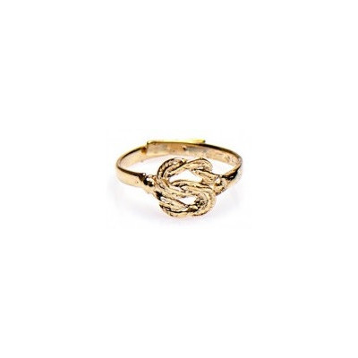 Mattenklopper ring baby goud | Surinaams gouden babyring